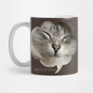 Matzah Ball Cat Mug